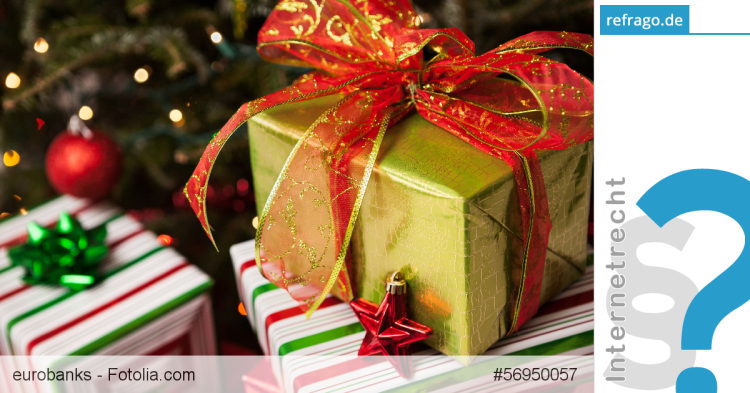 RECHT aktuell > Weihnachtsgeschenke umtauschen Welche Rechte und